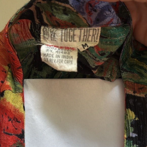 Together Vibrant Floral Wrap Maxi Dress - Picture 9 of 10